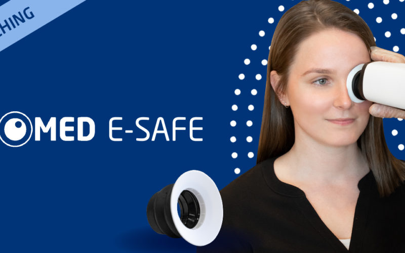 Optomed launches disposable eye cup for its handheld cameras Optomed